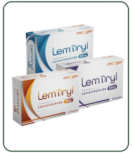 Lemiryl (Lenalidomide) — 25 mg, 10 mg, 5 mg